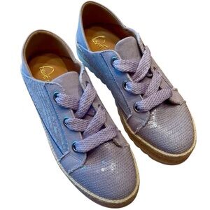 Love Rio Maisie Sequin Sneaker - Lavender US Size 9